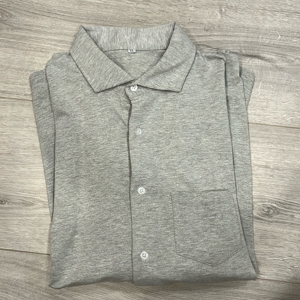 Never worn! State & Liberty XL Grey Cotton Stretch dress shirt.